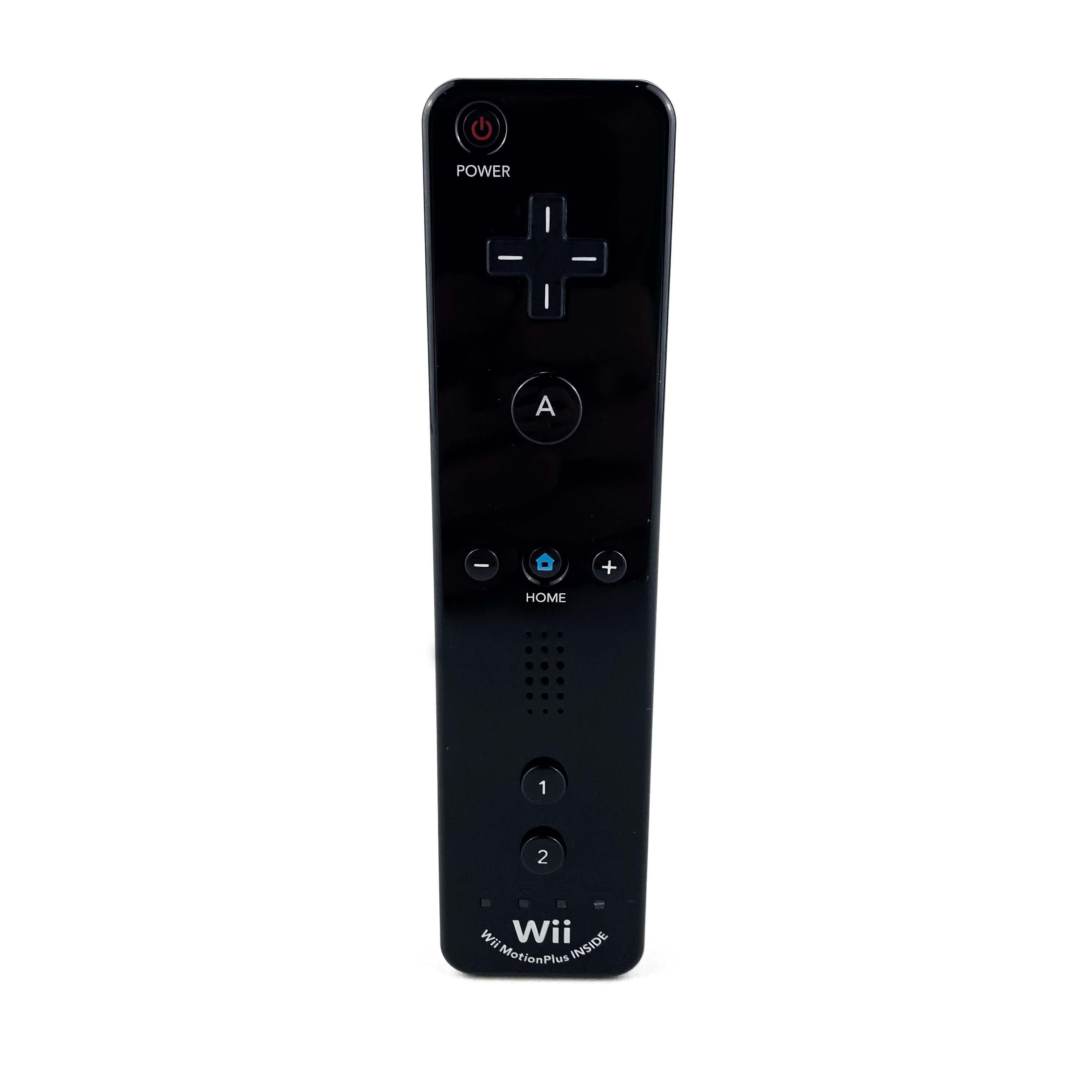 Nintendo Wii Remote Controller Motion Plus Black (RVL-036)