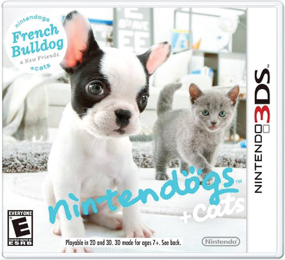 Nintendogs + Cats French Bulldog & New Friends Cover Art