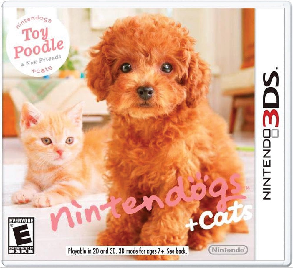 Nintendogs + Cats Toy Poodle & New Friends Cover Art