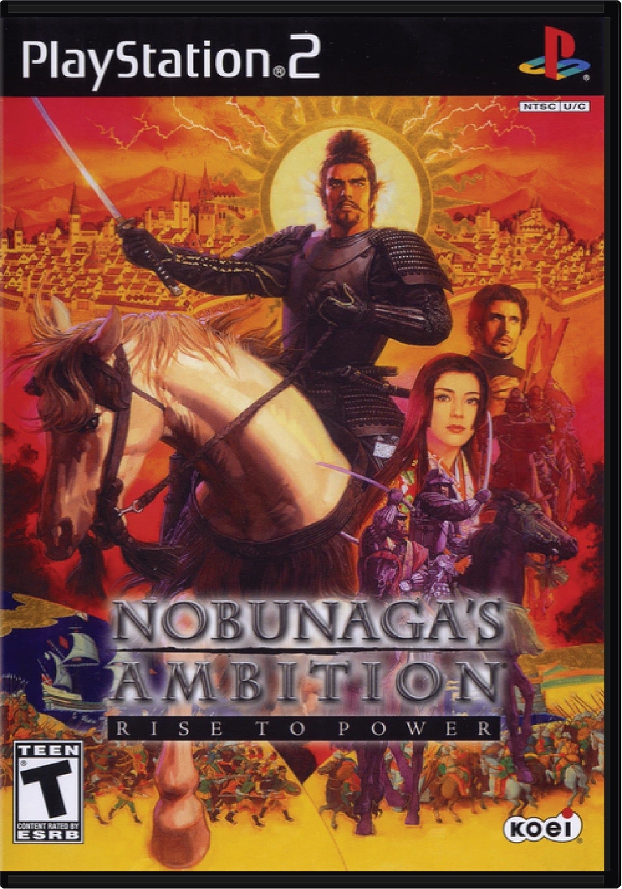 Nobunaga's Ambition Rise to Power Cover Art and Product Photo