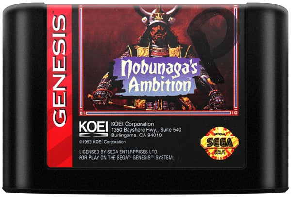Nobunaga's Ambition Cartridge