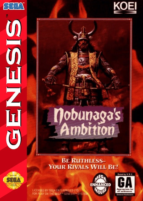 Nobunaga's Ambition Cover Art