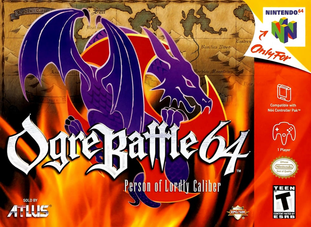 Ogre Battle 64 Person of Lordly Caliber - Nintendo N64