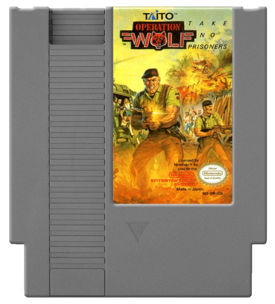 Operation Wolf Cover Art and Product Photo
