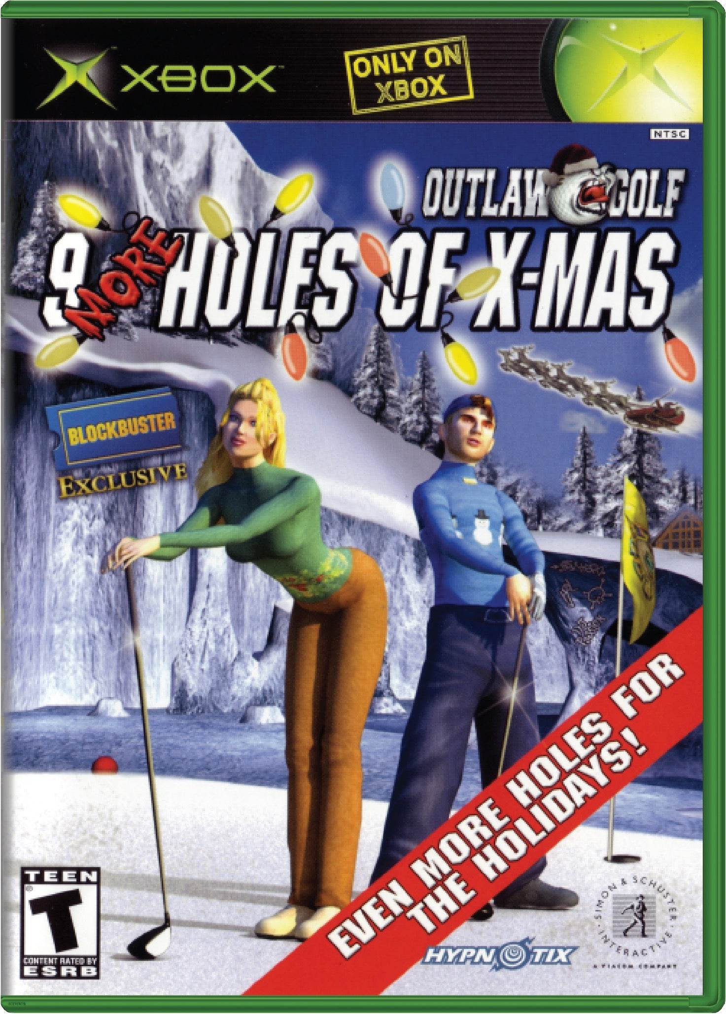 Outlaw Golf 9 More Holes of X-Mas Cover Art