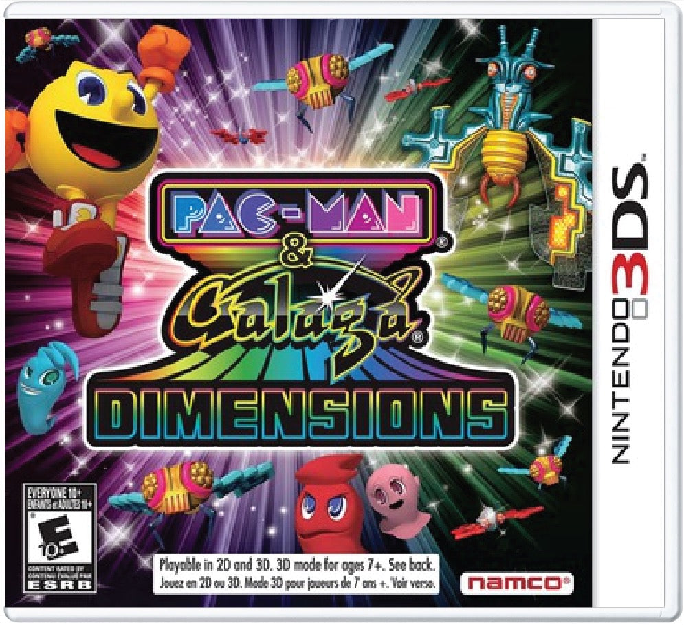 Pac-Man & Galaga Dimensions Cover Art