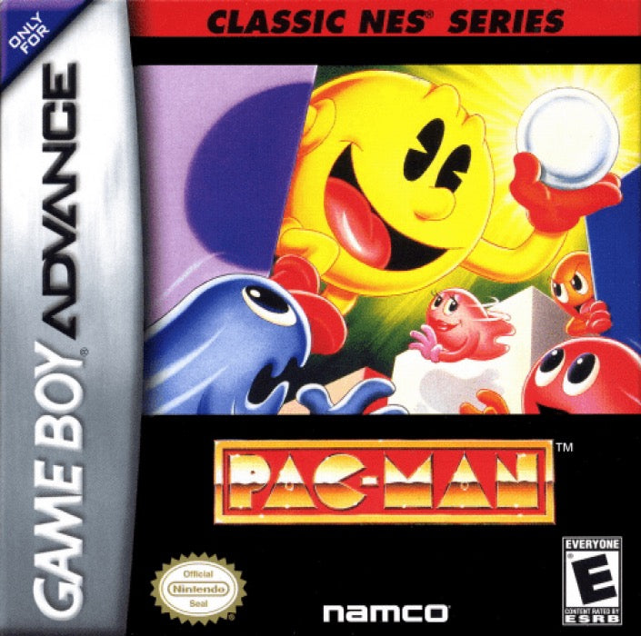 Pac-Man Classic NES Series Cover Art