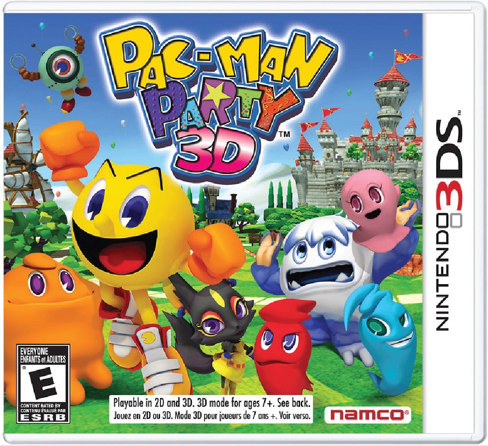 Pac-Man Party 3D Cover Art