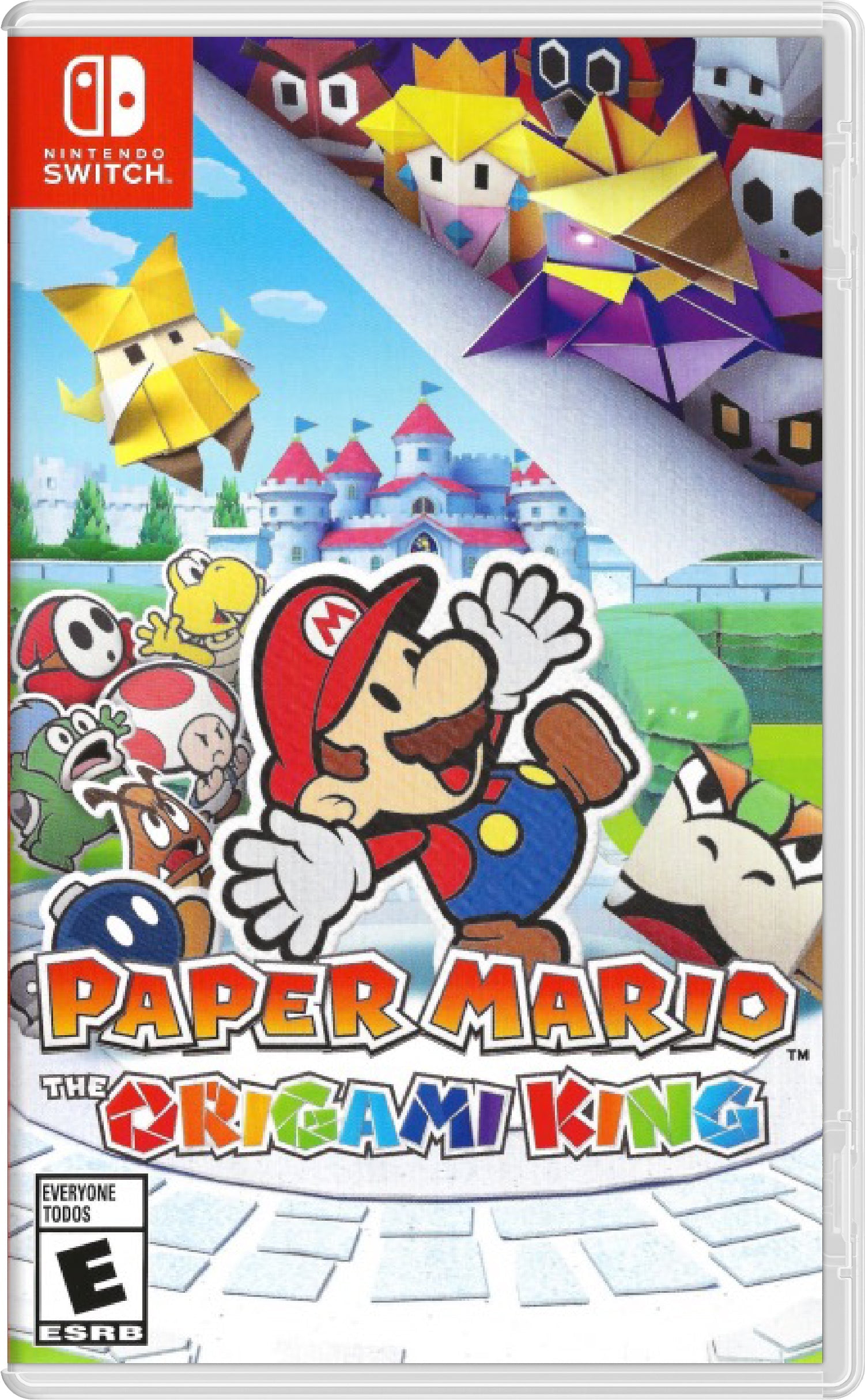 Paper Mario The Origami King Cover Art