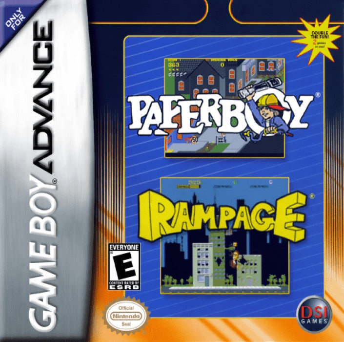 Paperboy & Rampage Cover Art