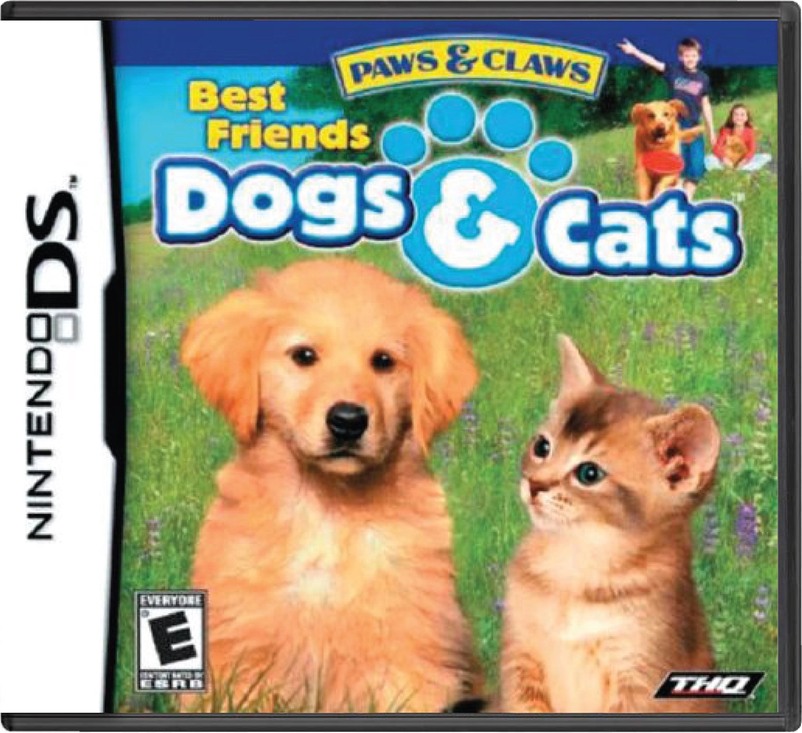 Paws and Claws Dogs and Cats Best Friends Cover Art