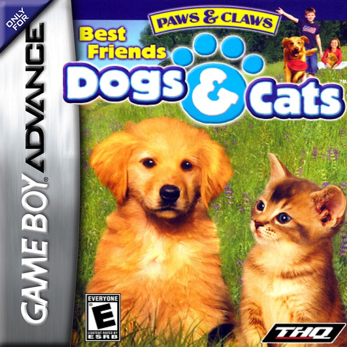 Paws and Claws Dogs and Cats Best Friends Cover Art