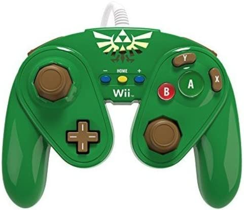 PDP Officially Licensed Zelda Link Wired Fight Pad for Nintendo Wii & Wii U