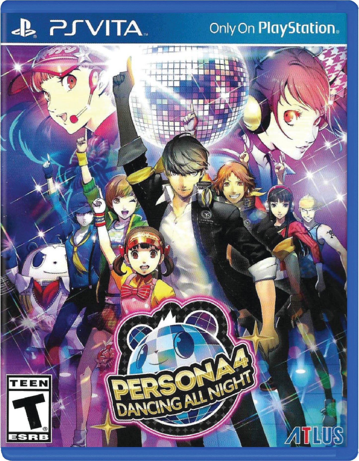 Persona 4 Dancing All Night Cover Art