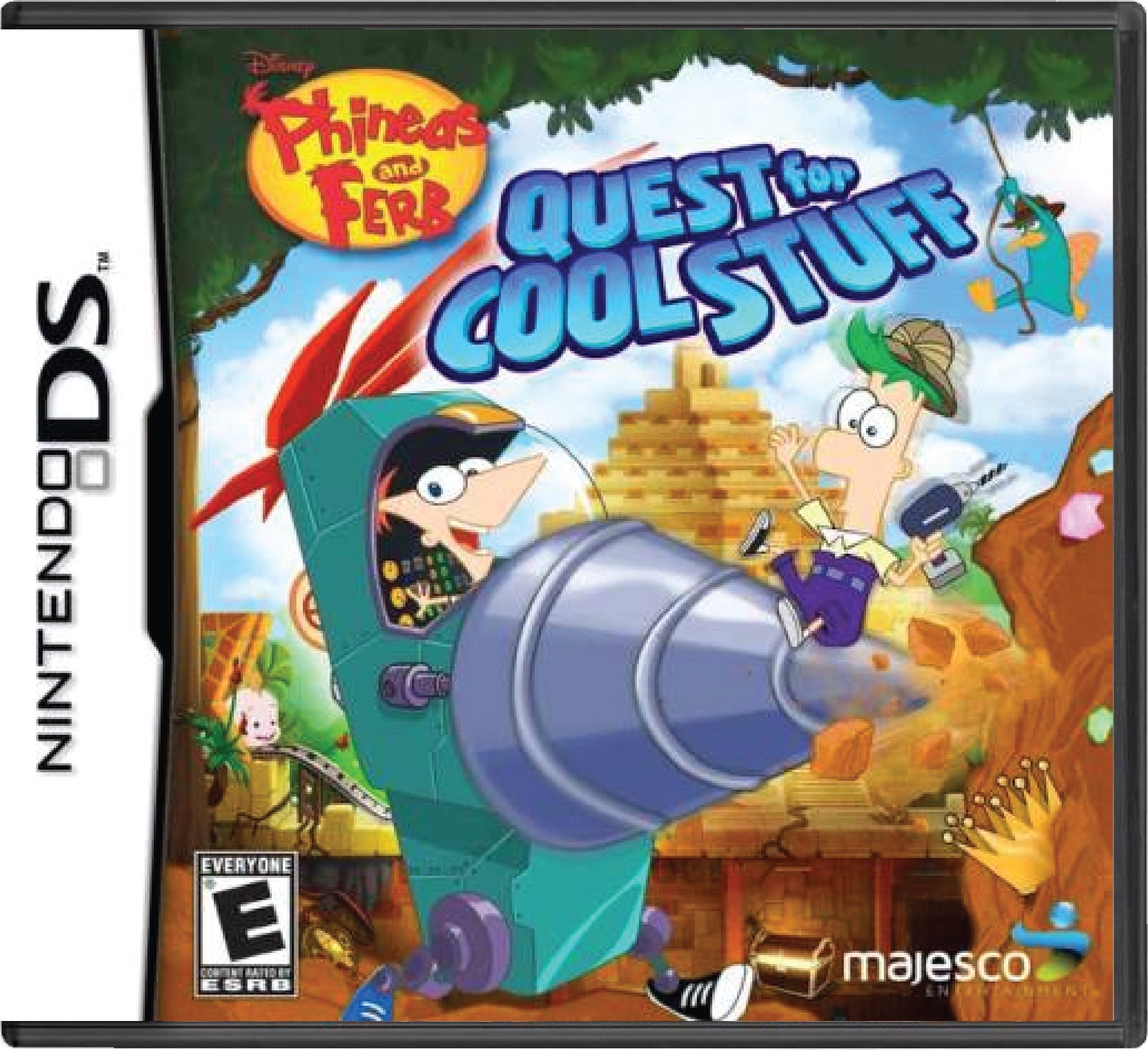 Phineas & Ferb Quest for Cool Stuff Cover Art