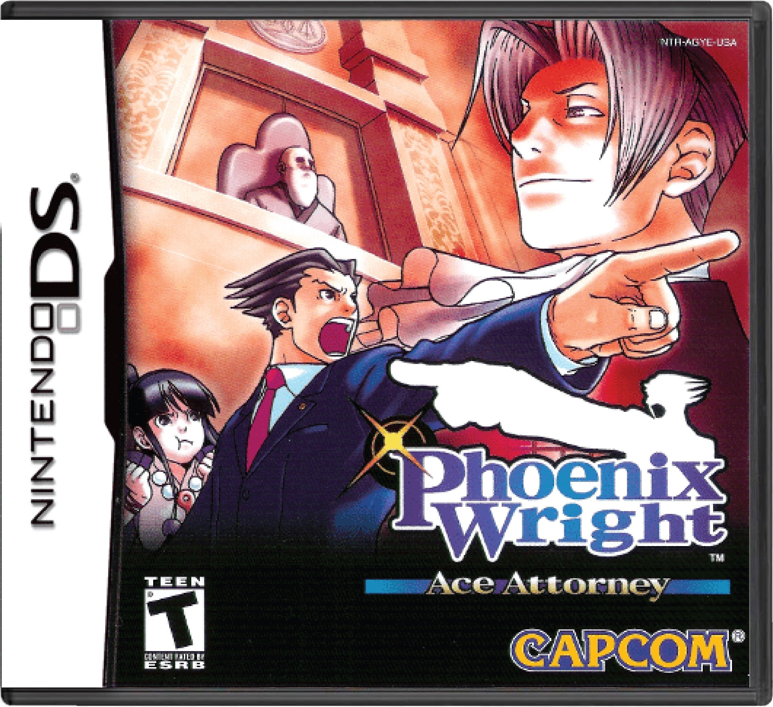 Phoenix Wright Ace Attorney Cover Art