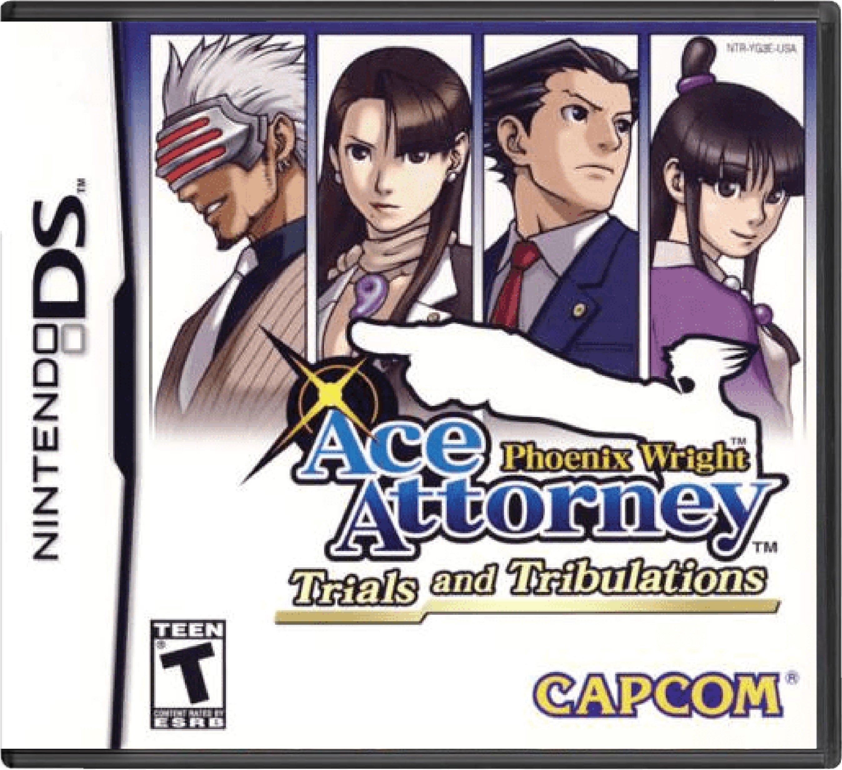 Phoenix Wright Ace Attorney Trials And Tribulations Cover Art
