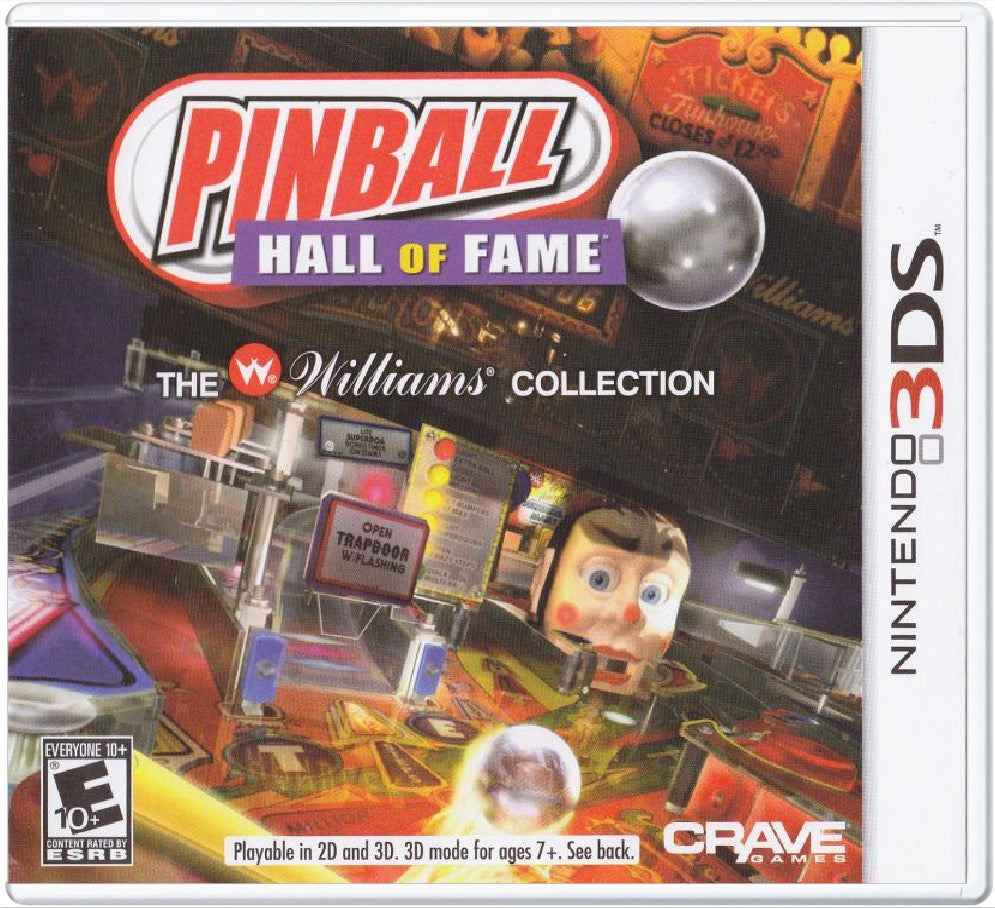Pinball Hall of Fame The Williams Collection Cover Art