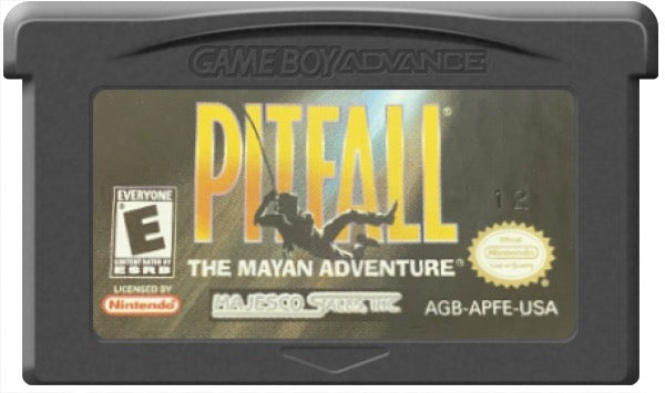 Pitfall Mayan Adventure Cartridge