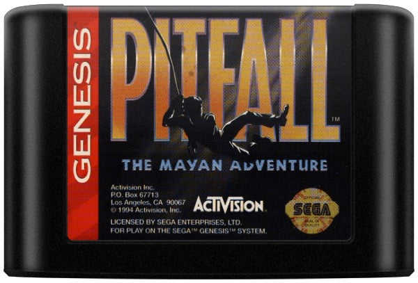 Pitfall Mayan Adventure Cartridge