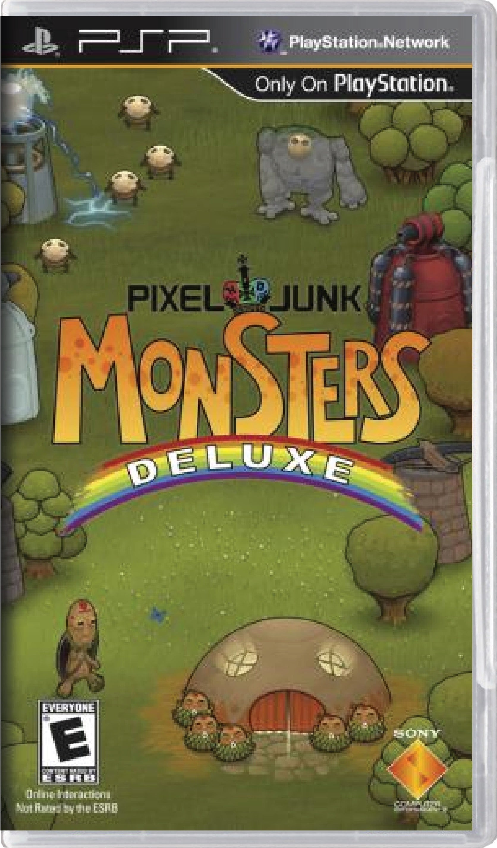 Pixel Junk Monsters Deluxe Cover Art