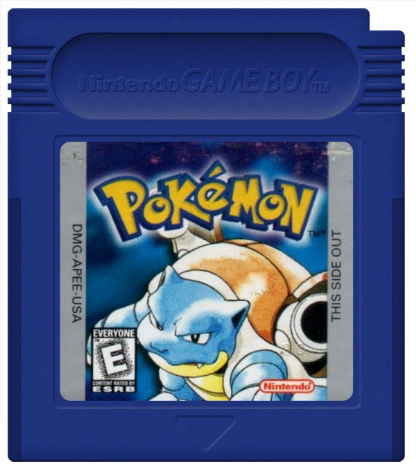 Pokemon Blue Cartridge