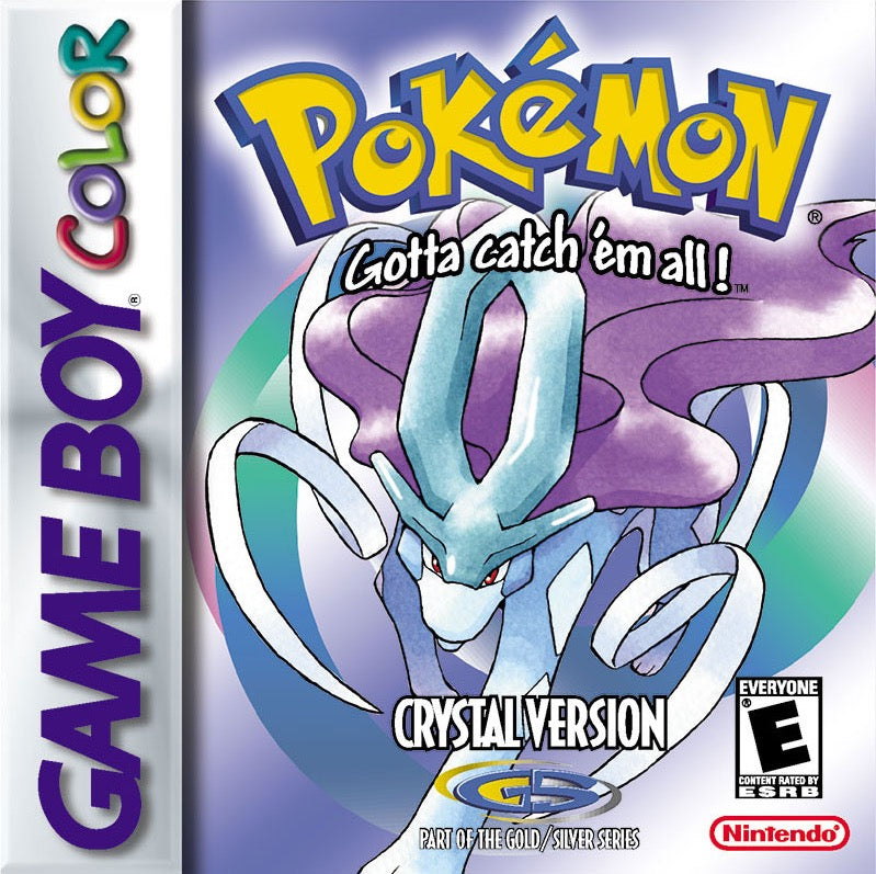 Pokemon Crystal Cover Art