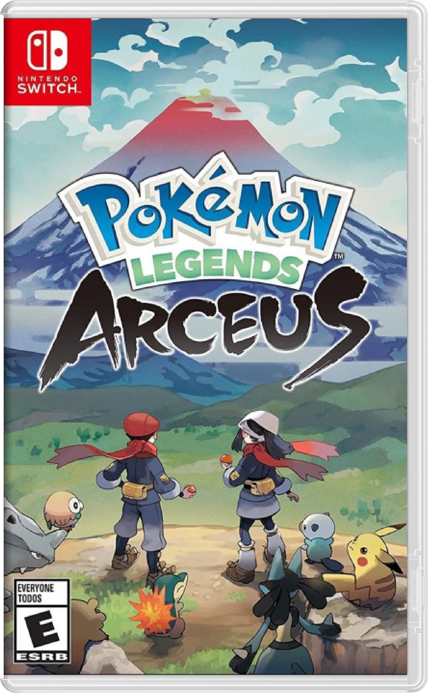 Pokemon Legends Arceus Cover Art