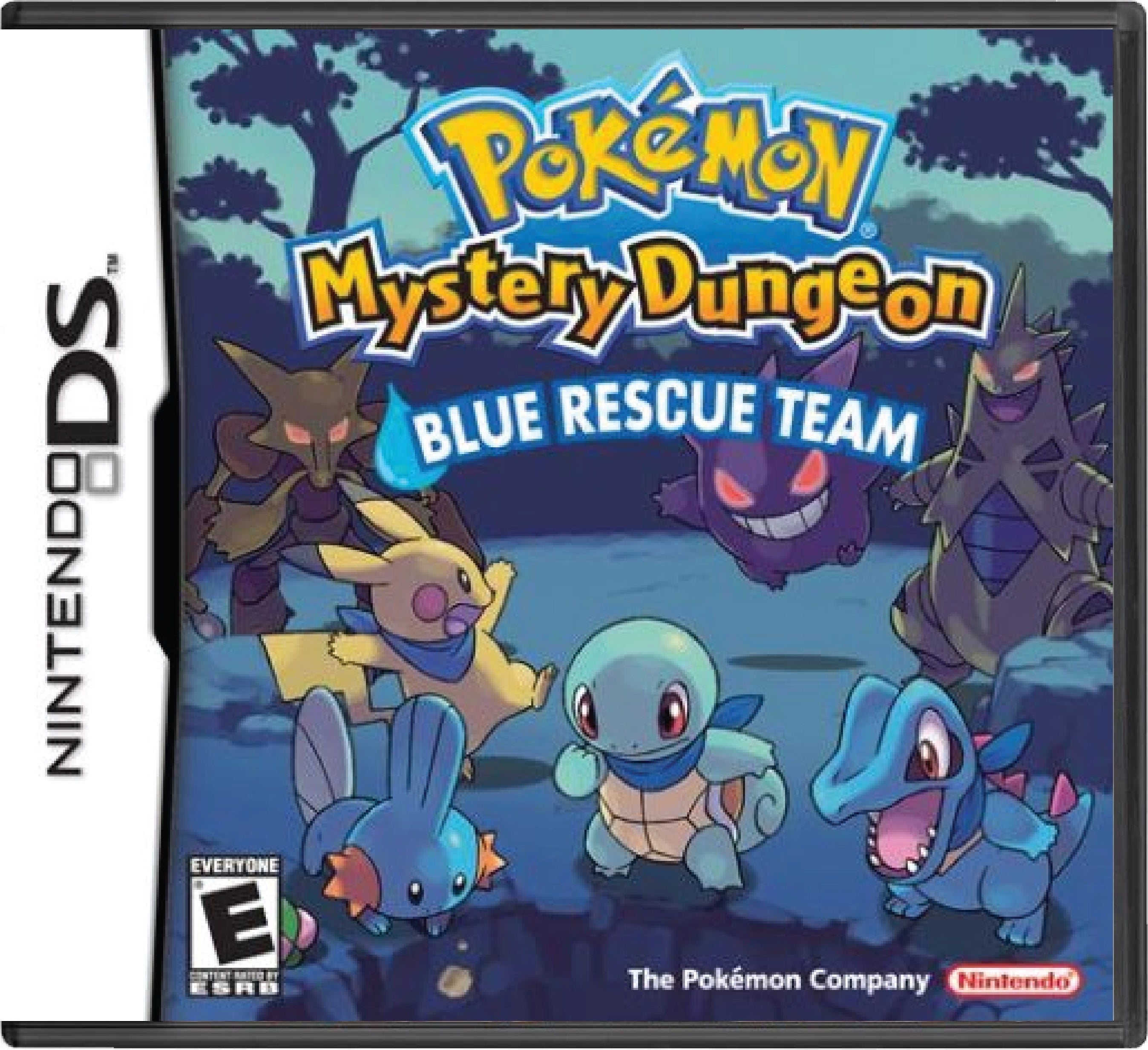 Pokemon Mystery Dungeon Blue Rescue Team Cover Art