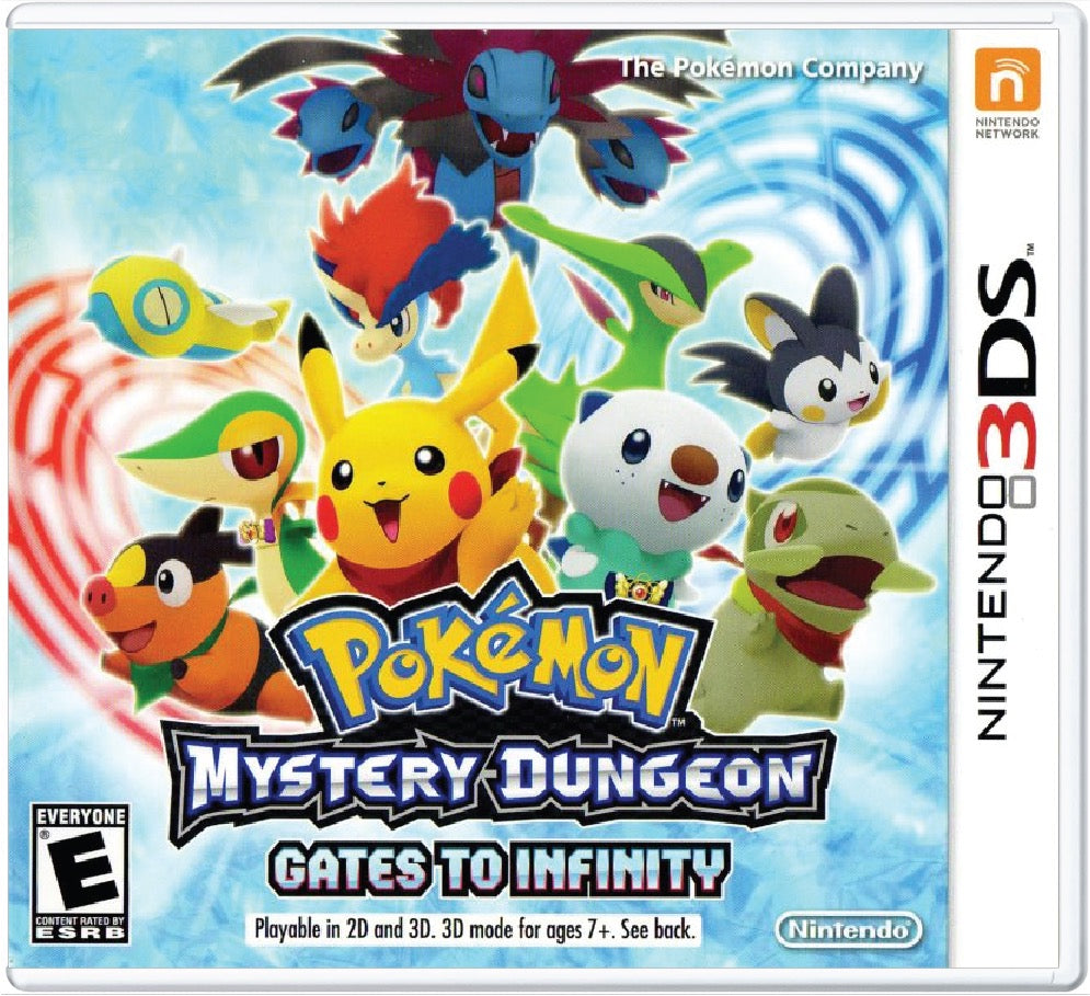 Pokemon Mystery Dungeon Gates To Infinity Cover Art