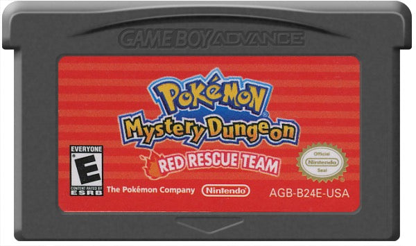 Pokemon Mystery Dungeon Red Rescue Team Cartridge