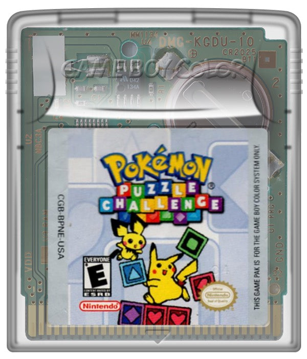 Pokemon Puzzle Challenge Cartridge