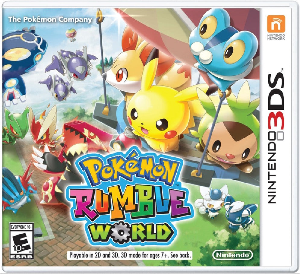Pokemon Rumble World Cover Art