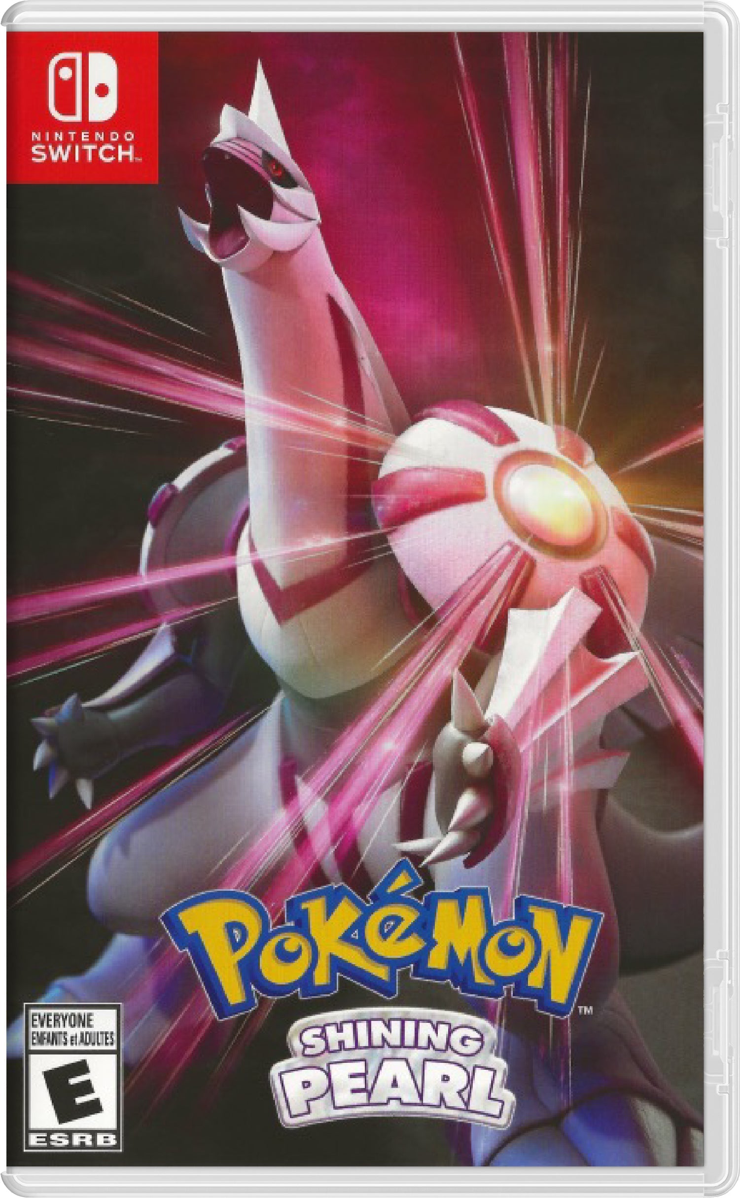 Pokemon Shining Pearl Cover Art