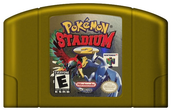 Pokemon Stadium 2 Cover Art and Product Photo