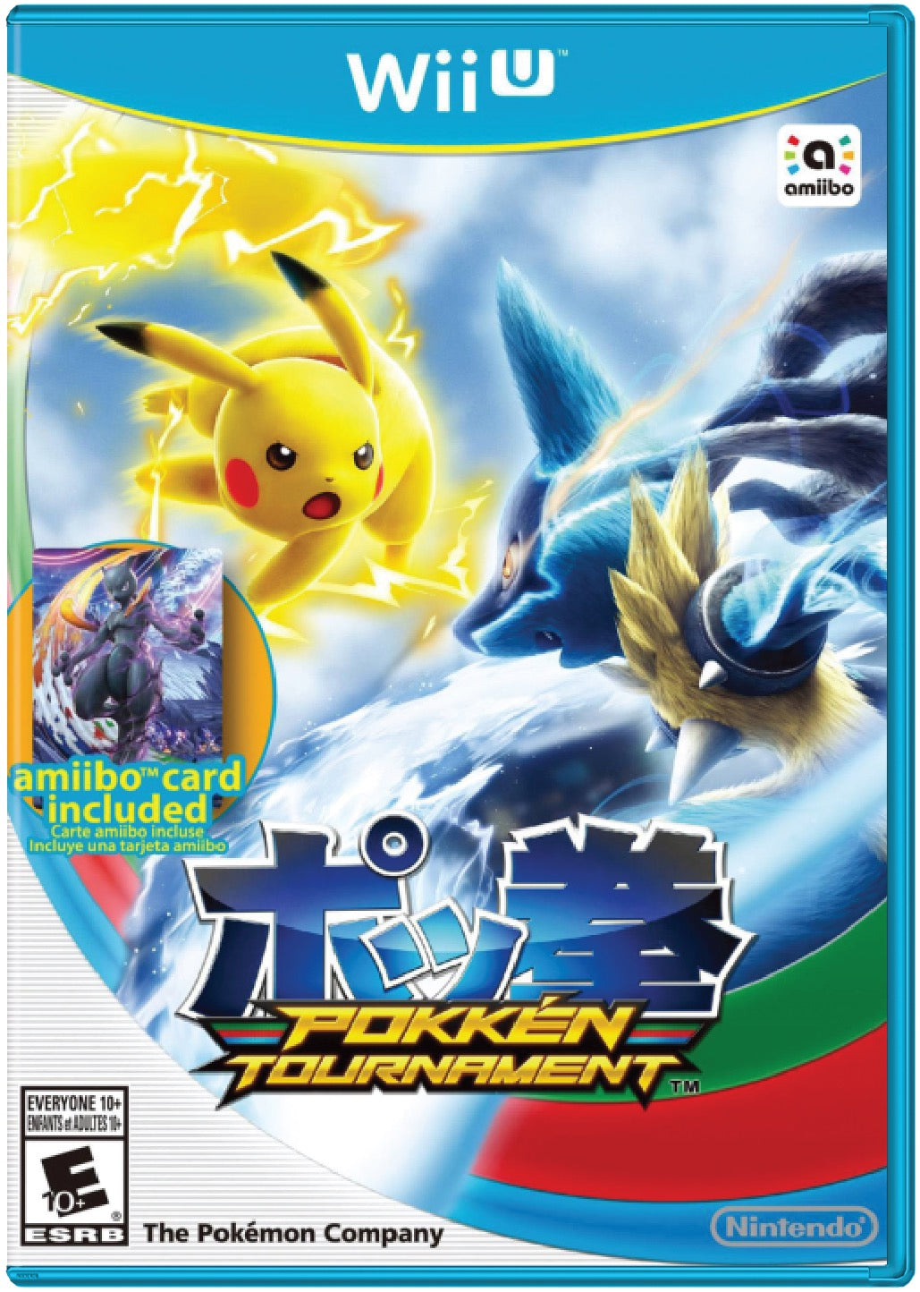 Pokken Tournament Cover Art and Product Photo