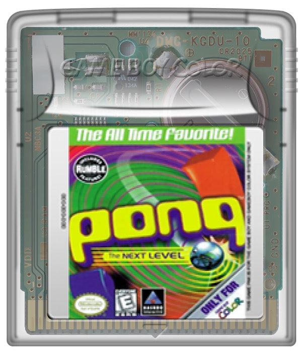 Pong The Next Level Cartridge