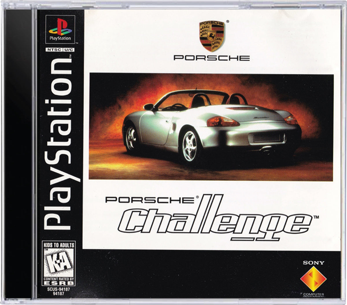 Jeu Porsche Challenge - Version Promo Press PS1 - PAL EUR