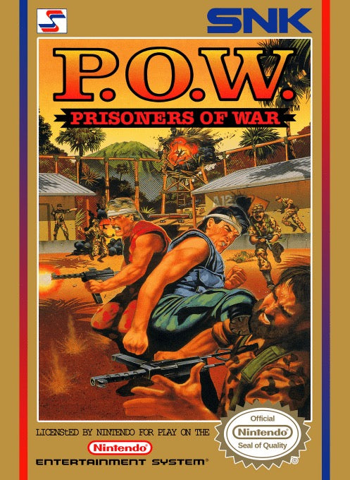 POW Prisoners of War - Nintendo NES