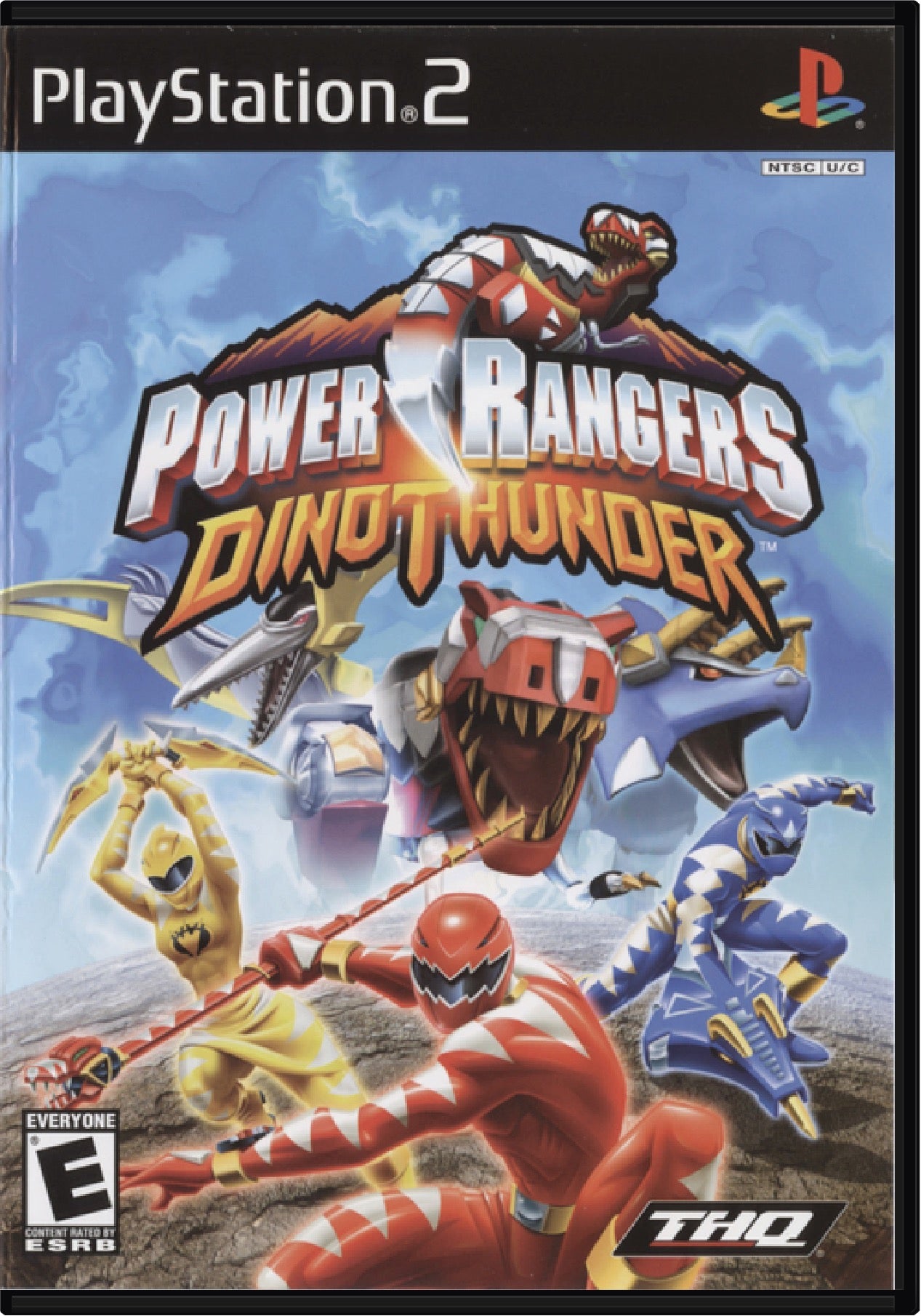 Power Rangers Dino Thunder Cover Art and Product Photo