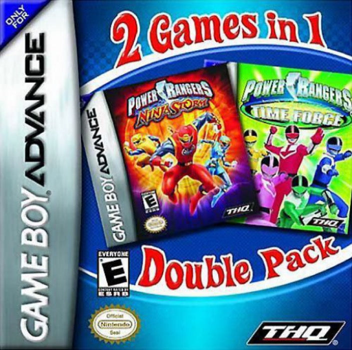 Power Rangers Double Pack Cover Art