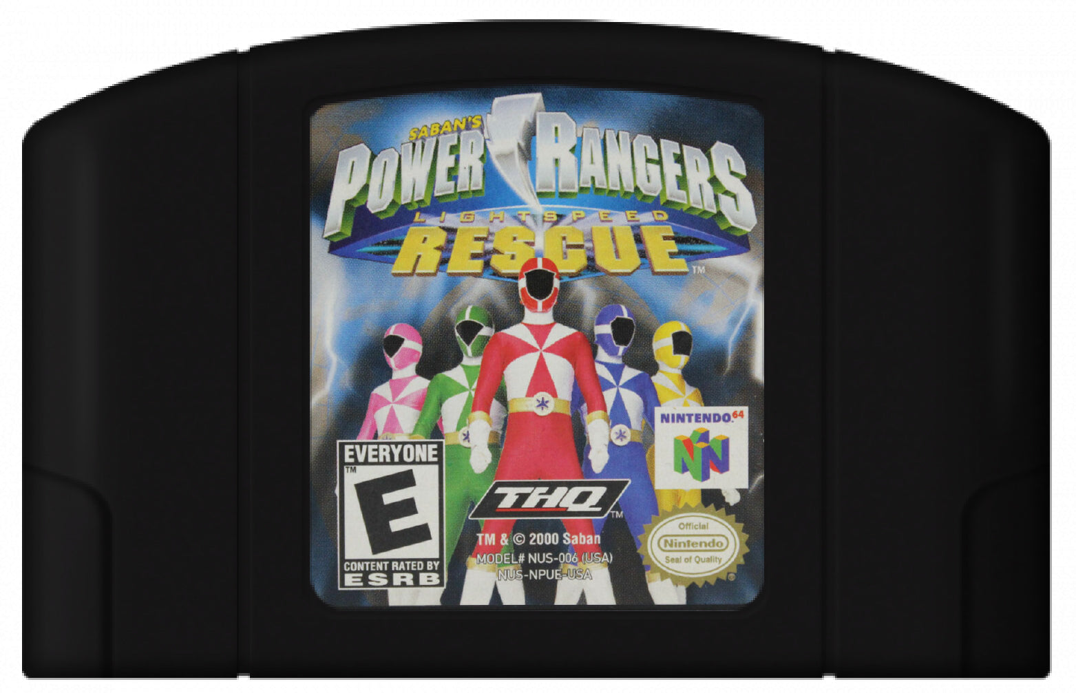 Power Rangers Lightspeed Rescue for Nintendo N64 | TVGC