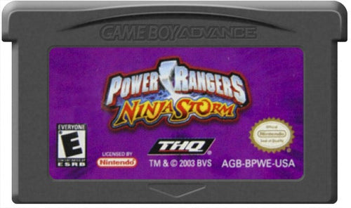 Power Rangers Ninja Storm for Nintendo Game Boy Advance | TVGC