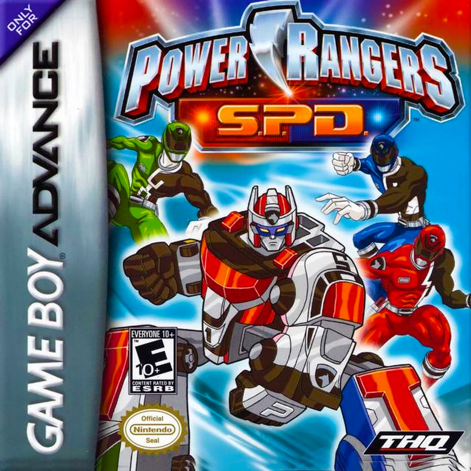Power Rangers SPD Cover Art