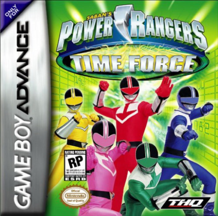 Power Rangers Time Force Cover Art