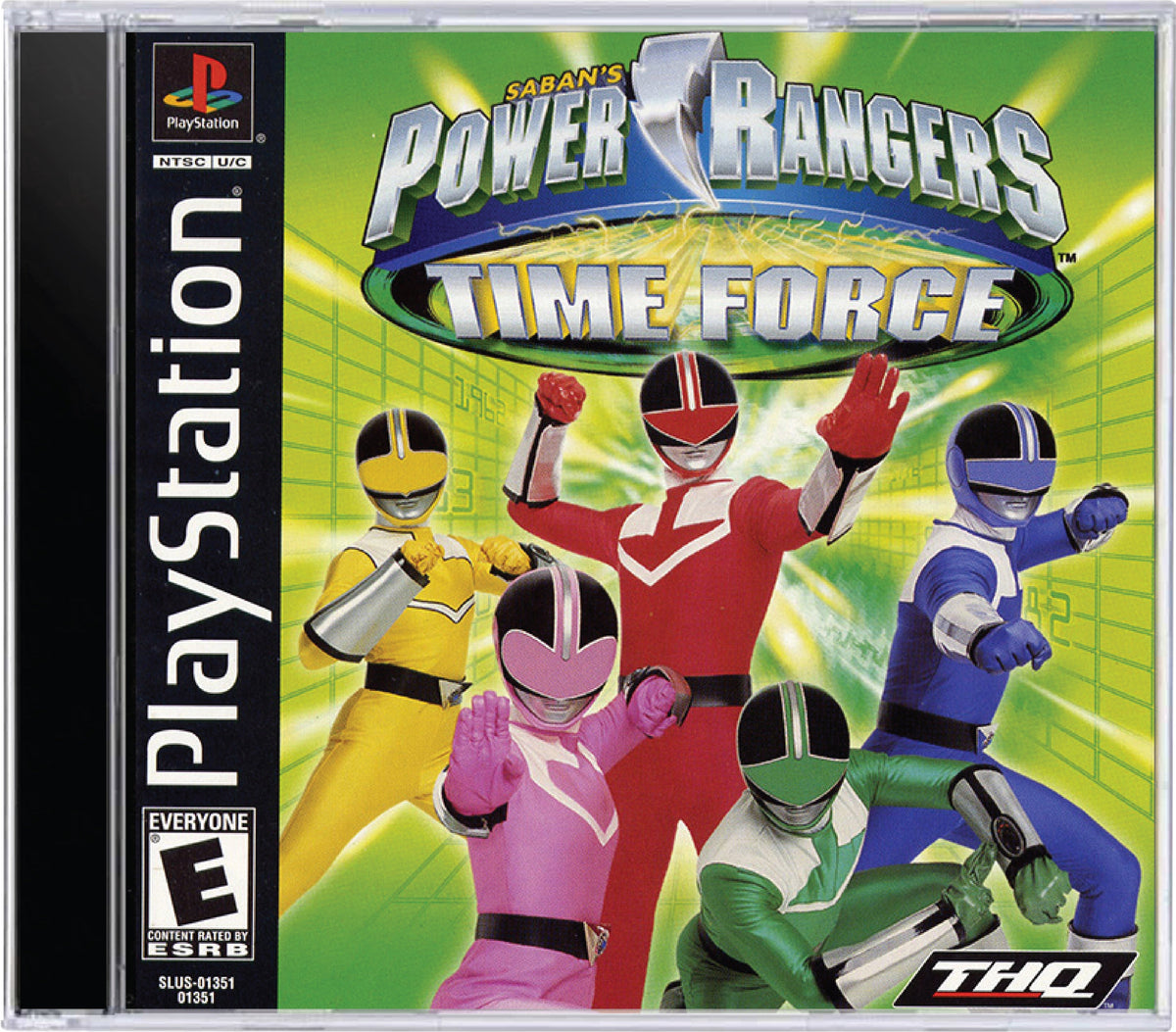 Power Rangers Time Force for Sony PlayStation 1 (PS1) | TVGC