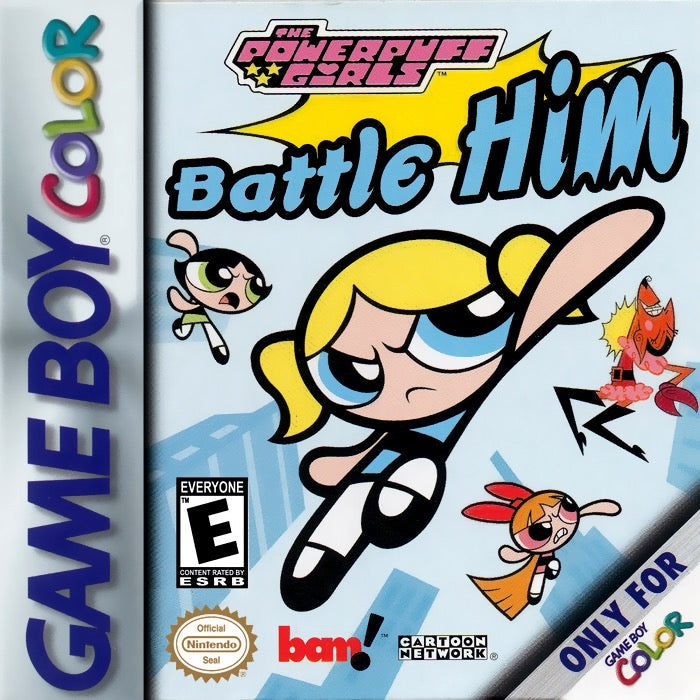 Powerpuff Girls Battle Him Cover Art