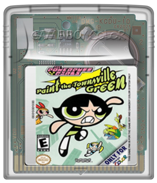 Powerpuff Girls Paint the Townsville Green Cartridge