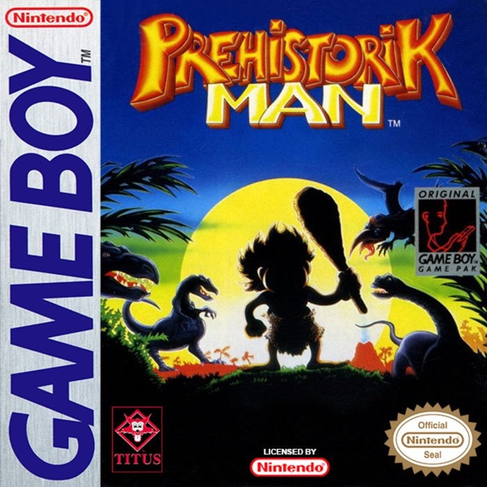 Prehistorik Man Cover Art