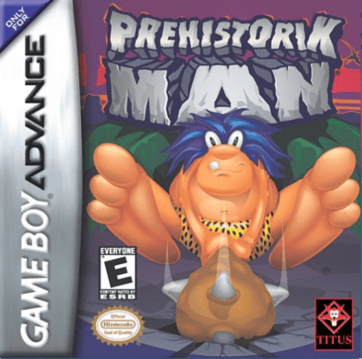 Prehistorik Man Cover Art